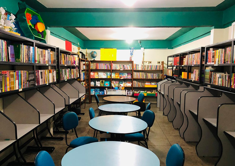 Biblioteca acolhedora